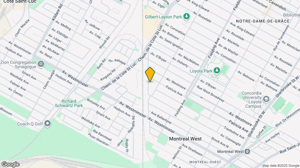 5345 Connaught Av Map and Location Details