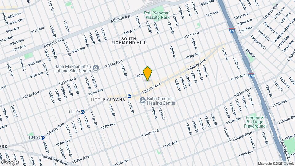 103-35 120th St Mapa y Detalles de la Ubicación