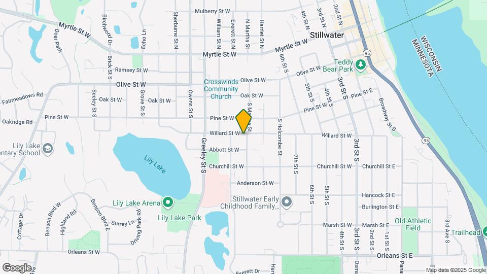 803 Willard St W Map and Location Details