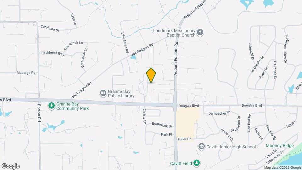 6812 Folsom Oaks Ct Map and Location Details