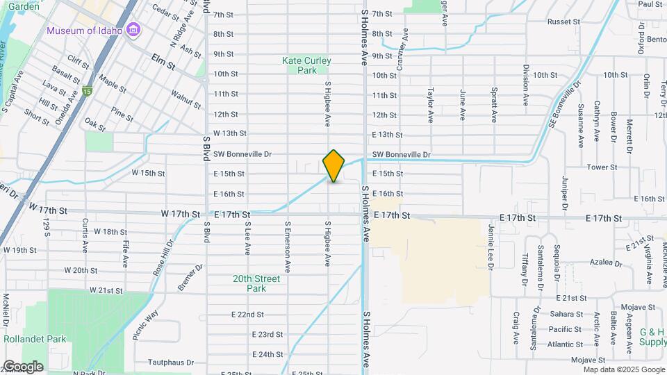 1565 1/2 S Higbee Ave Map and Location Details