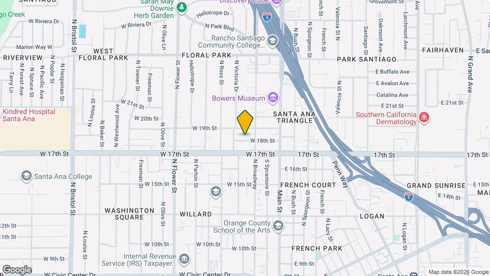 323 W 18th St Map and Location Details