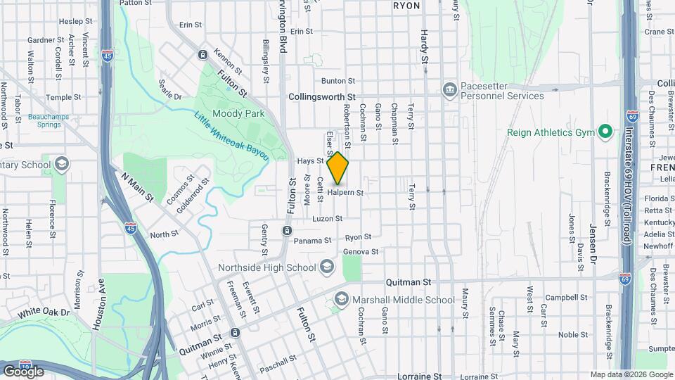 2902 Elser St Map and Location Details