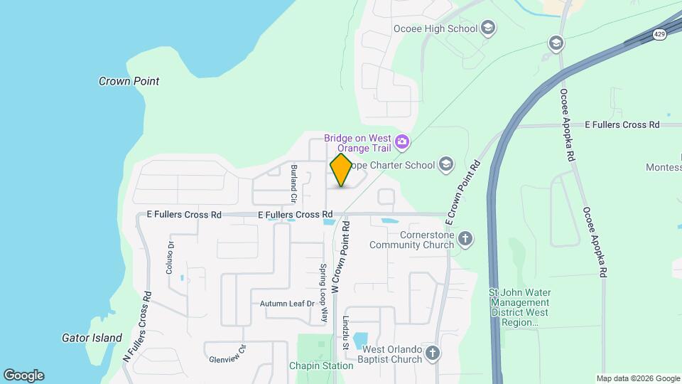 918 Woodson Hammock Cir Map and Location Details