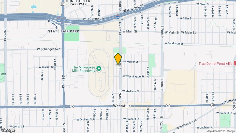 927 S 76th St, Unit Apt# 3 Map and Location Details