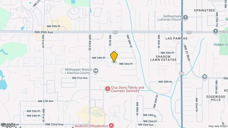 3322 NW 39th Ter Map and Location Details