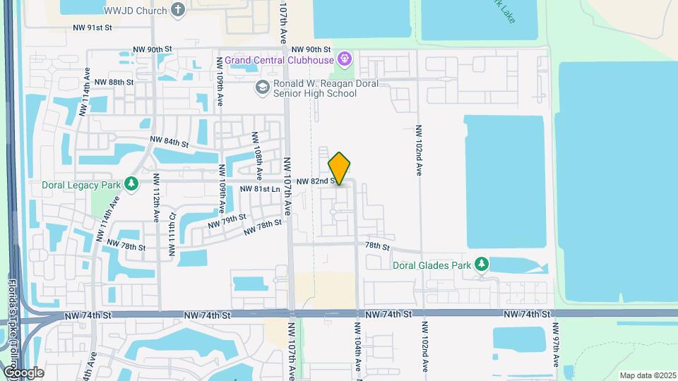 8135 NW 105th Ave, Unit S2 Map and Location Details