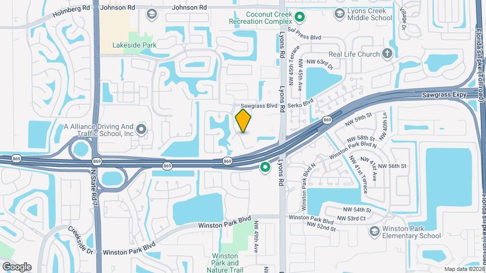 5758 NW 48th Ave Map and Location Details