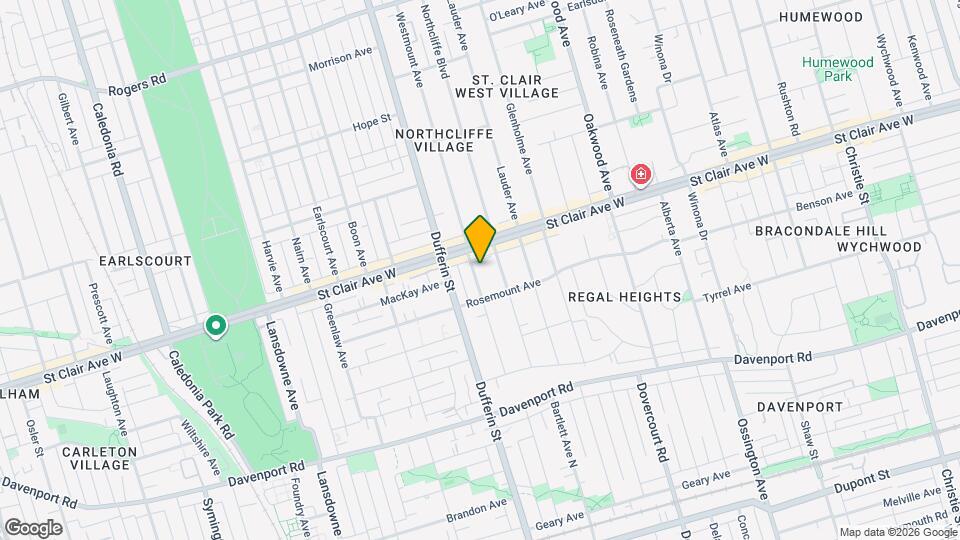 117 Westmount Ave Map and Location Details