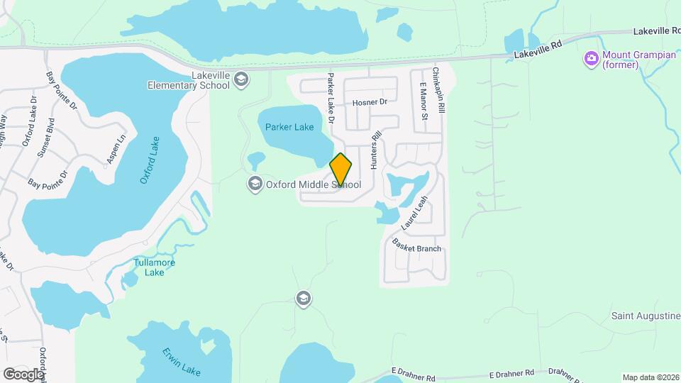 327 Parker Lake Dr Mapa y Detalles de la Ubicación