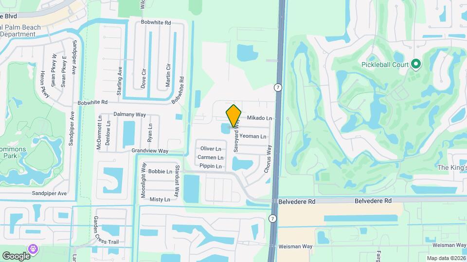 1309 Savoyard Way Map and Location Details