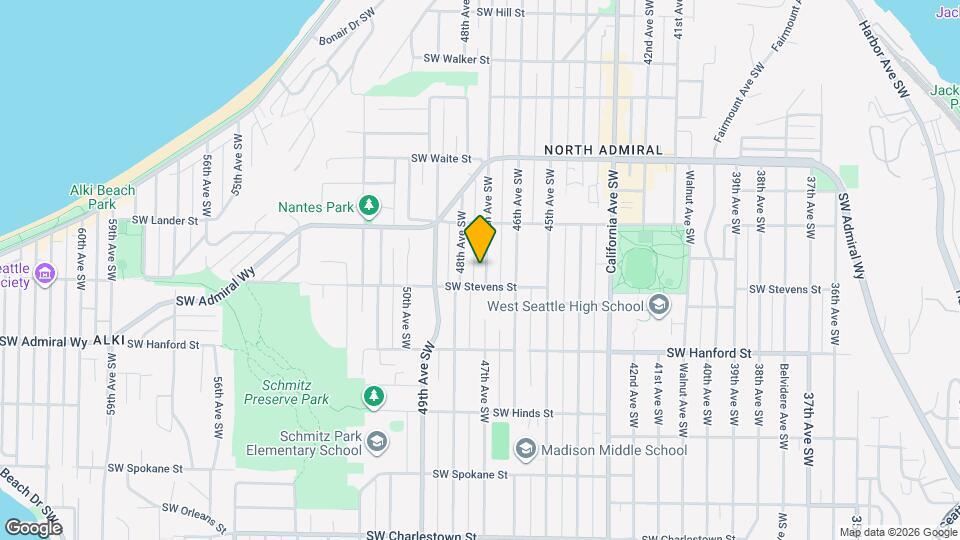 2747 47th Ave SW Map and Location Details