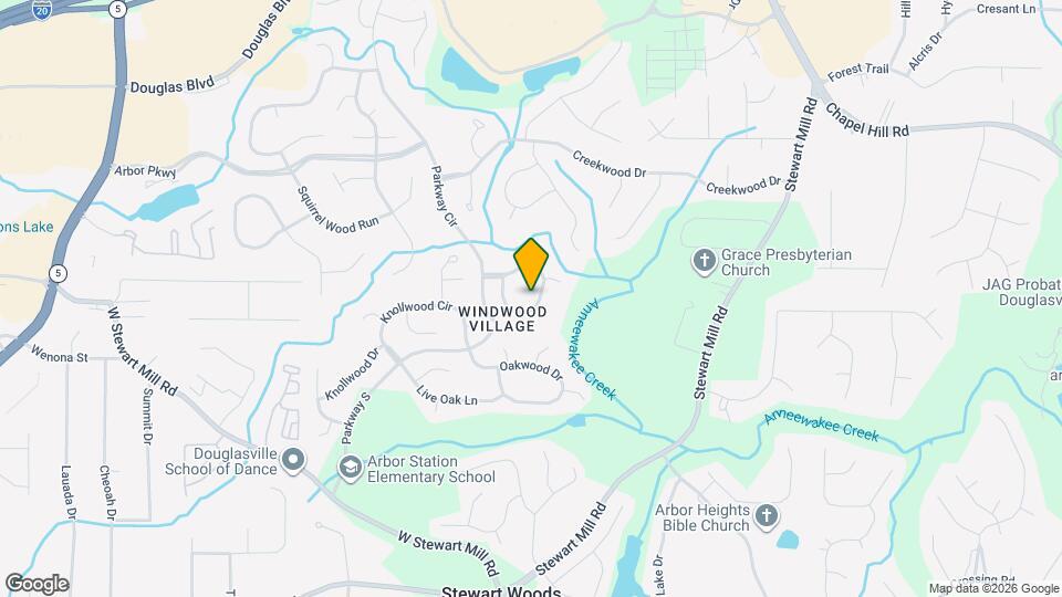 6651 Windwood Cir Map and Location Details