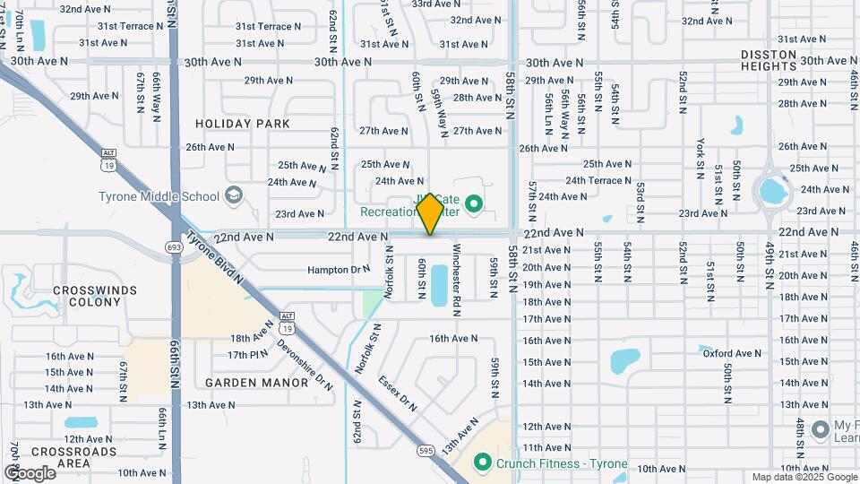 6044 22nd Ave N Map and Location Details