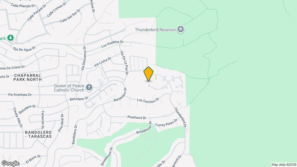 5852 Mira Serena Dr Map and Location Details