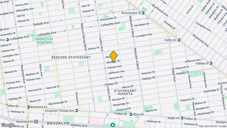 602 Madison St Mapa y Detalles de la Ubicación