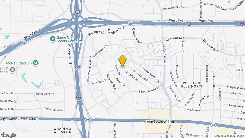 2908 Portales Dr Map and Location Details