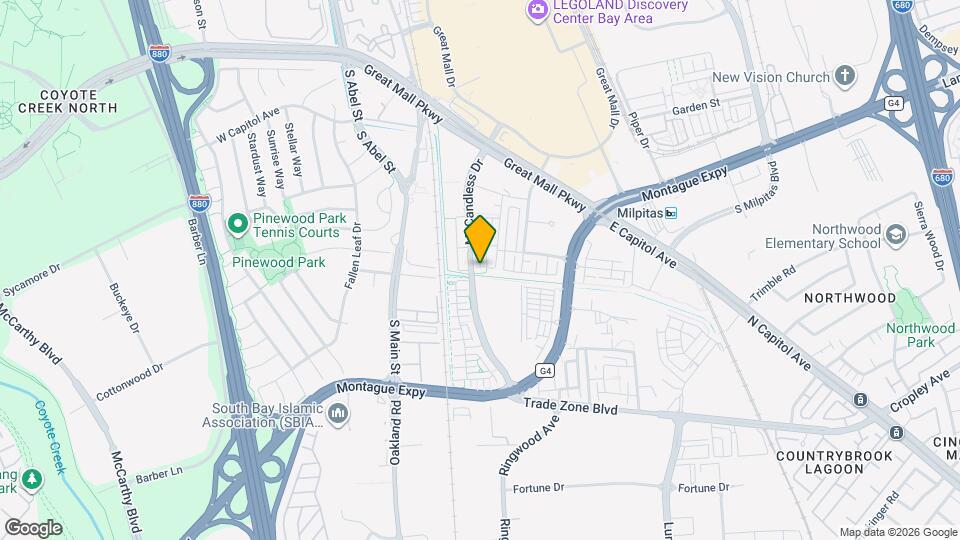 1582 McCandless Dr Map and Location Details