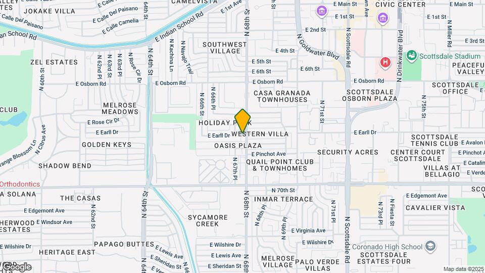 3114 N 68th St Map and Location Details