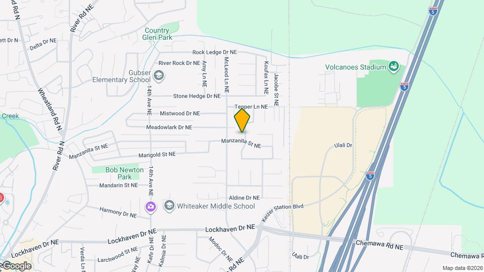 2085 Manzanita St NE Map and Location Details