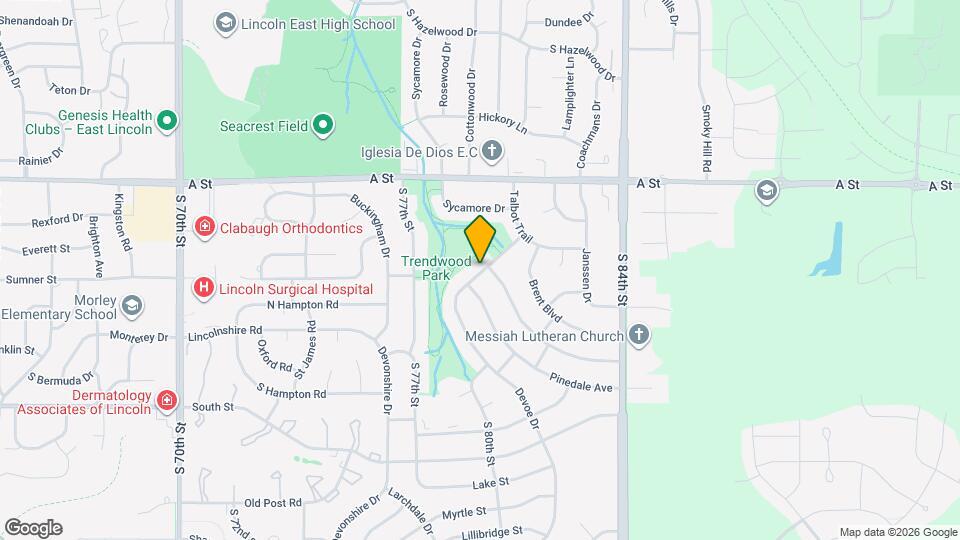 1627 Deweese Dr Map and Location Details