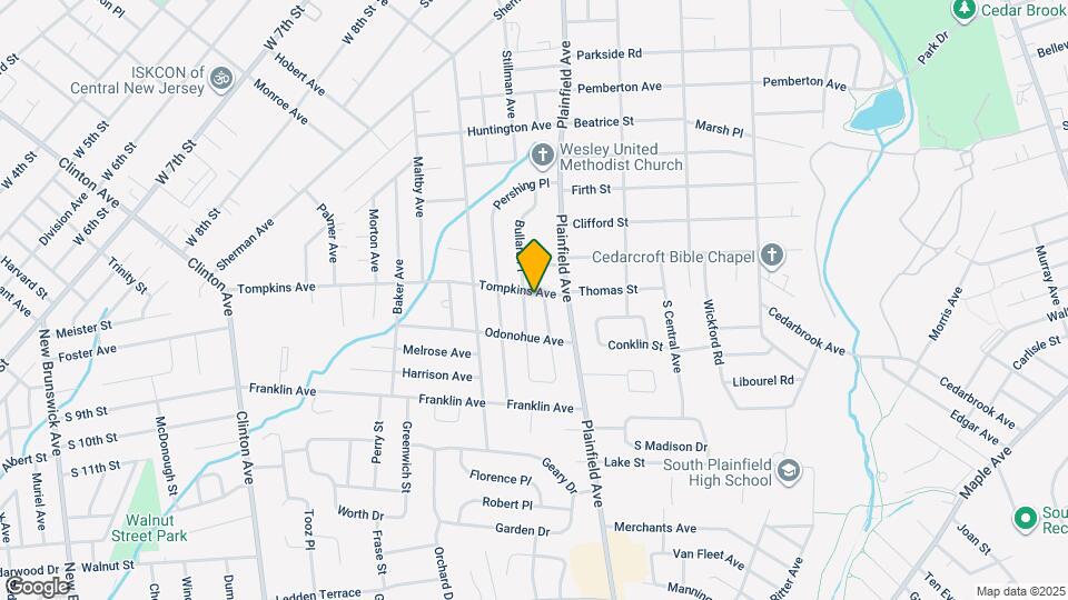 205 Tompkins Ave Map and Location Details