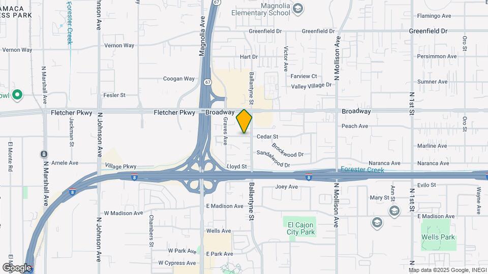 361 Cedar St Mapa y Detalles de la Ubicación