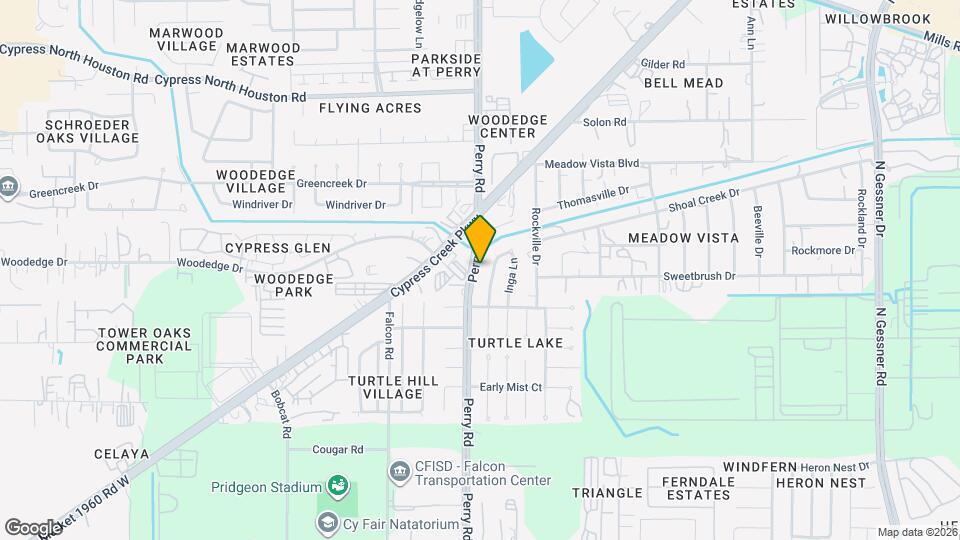 11830 Perry Rd Map and Location Details