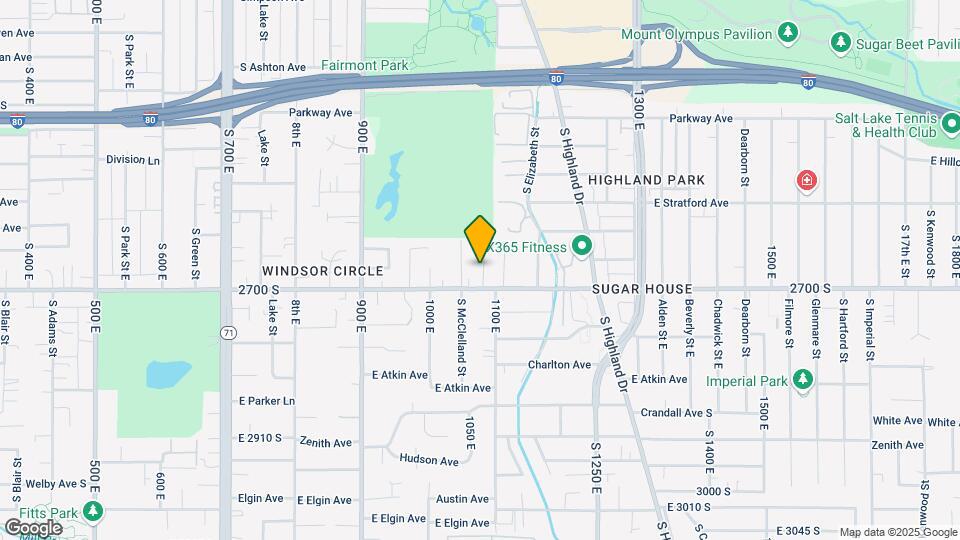 2636 S Forest Dale Cir Map and Location Details