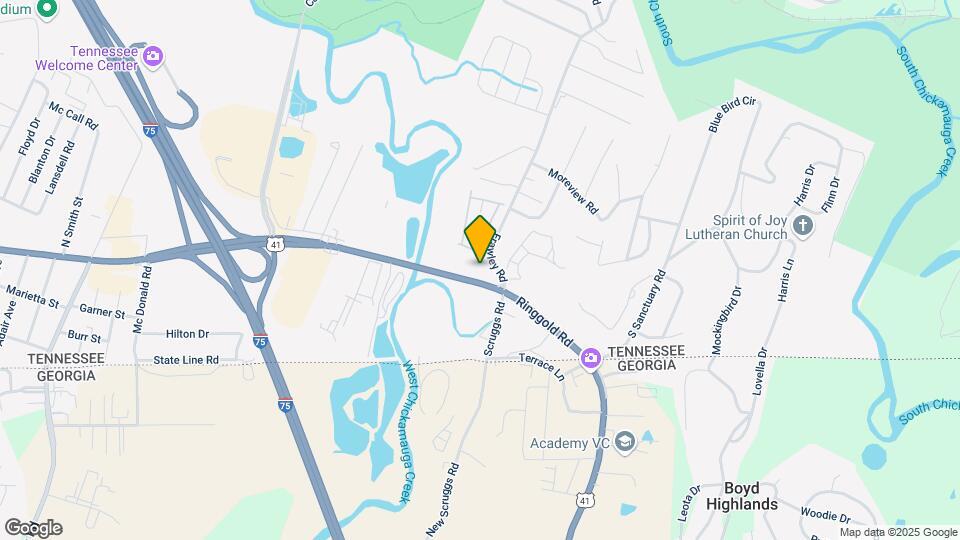 6741 Ringgold Rd Map and Location Details