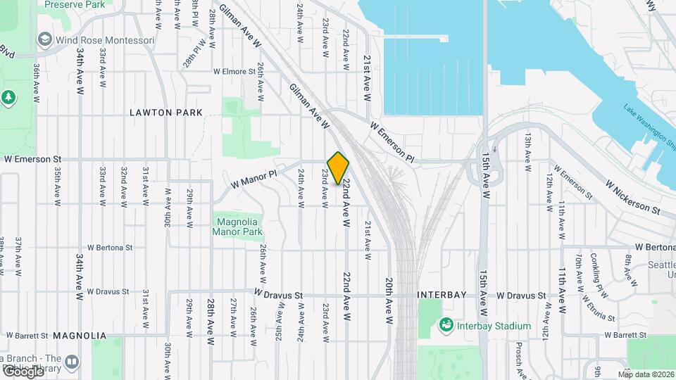 3619 22nd Ave W Map and Location Details