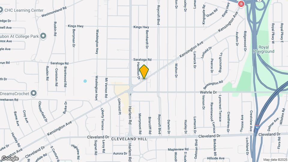 2075 Kensington Ave, Unit 2 Map and Location Details