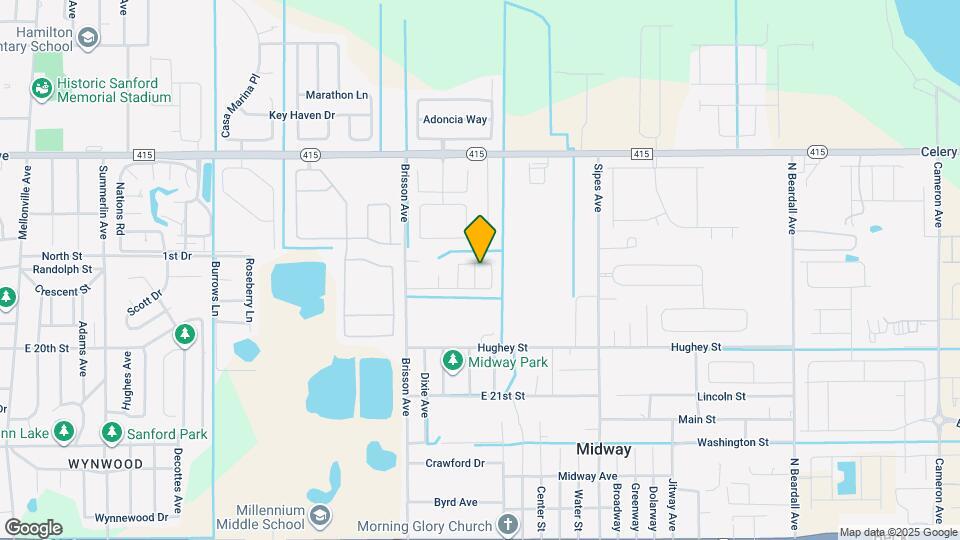 1829 Lacy Ln Map and Location Details