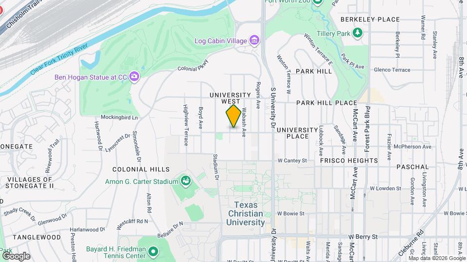2565 Shirley Ave Map and Location Details
