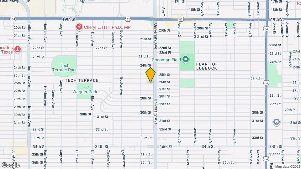 2507 26th St Map and Location Details