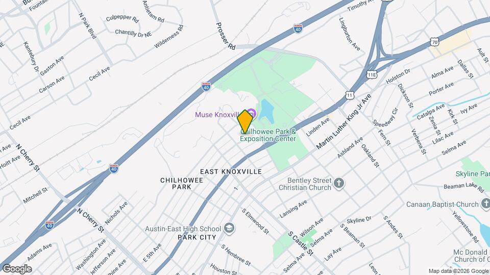 3219 E 5th Ave Map and Location Details