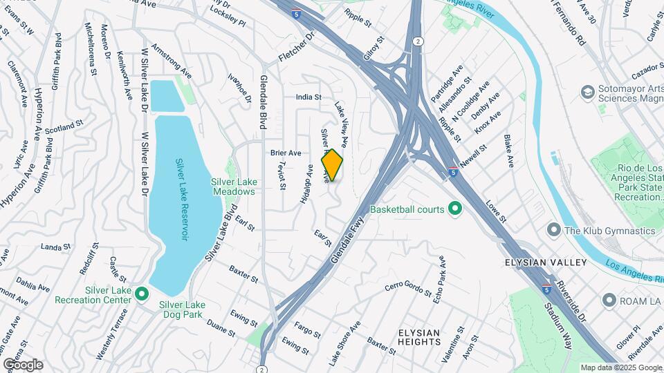 2330 Silver Ridge Ave Map and Location Details