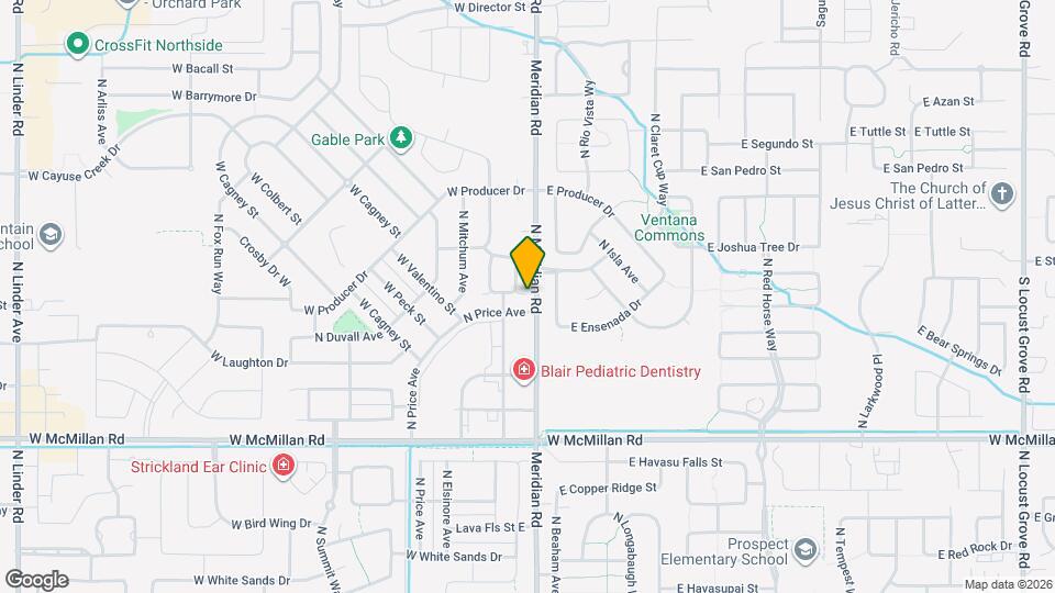 23 W Arnaz St Map and Location Details