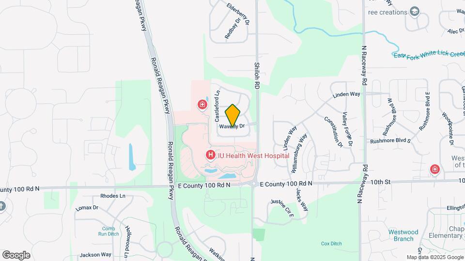 10377 Waverly Dr Map and Location Details