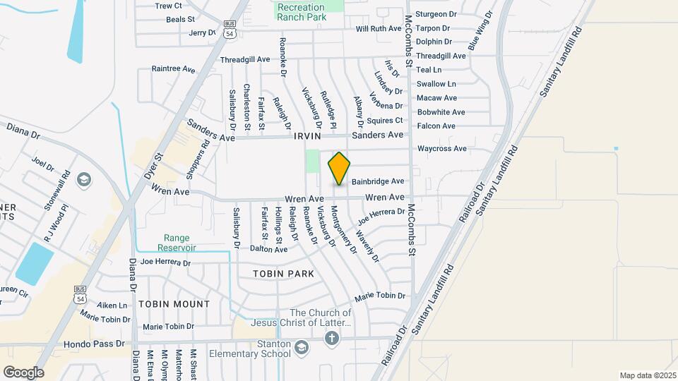 9402 Montgomery Dr Map and Location Details