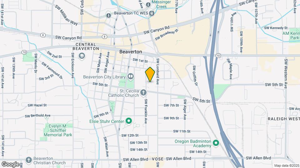 4904-4908 SW Franklin Ave Mapa y Detalles de la Ubicación