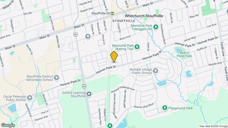 210 Cabin Trail Crescent Map and Location Details