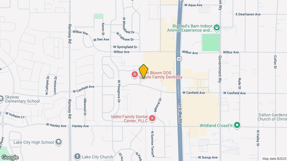 1007 W Grove Way Map and Location Details