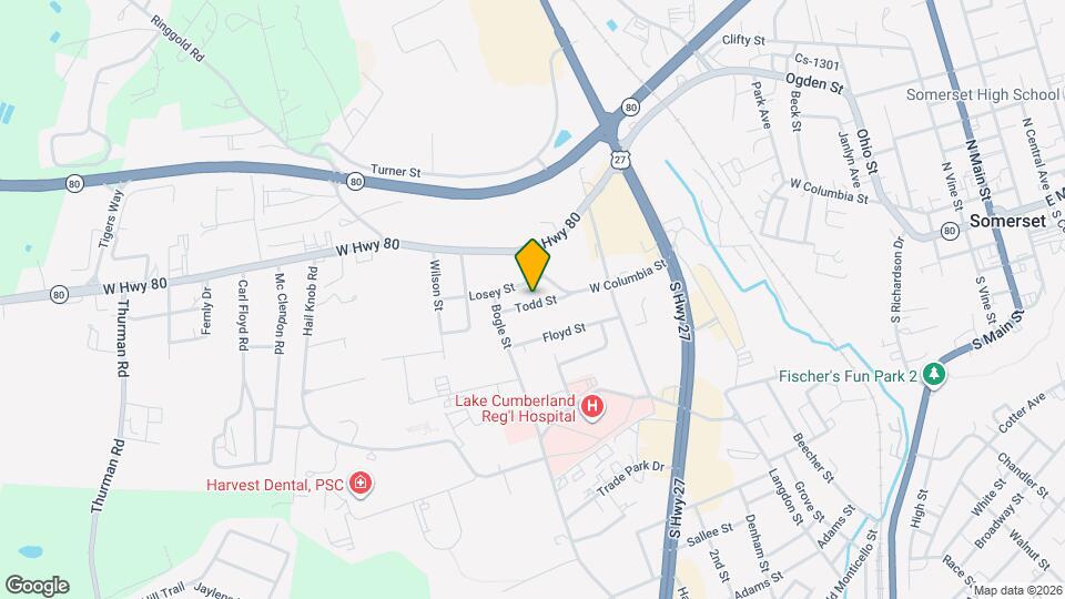 112 Todd St Map and Location Details