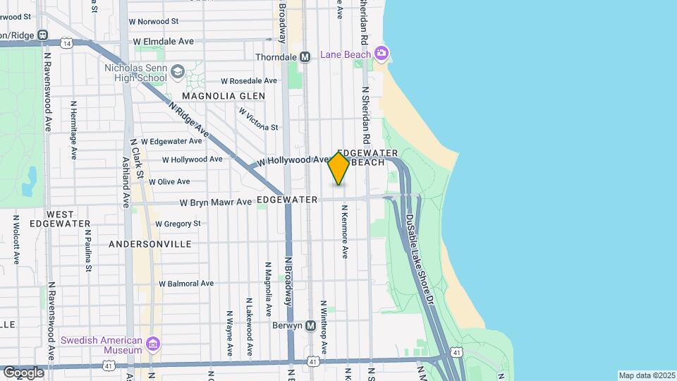 5610 N Kenmore Ave Map and Location Details