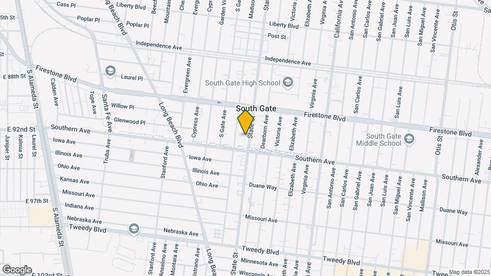 8975 State St Mapa y Detalles de la Ubicación