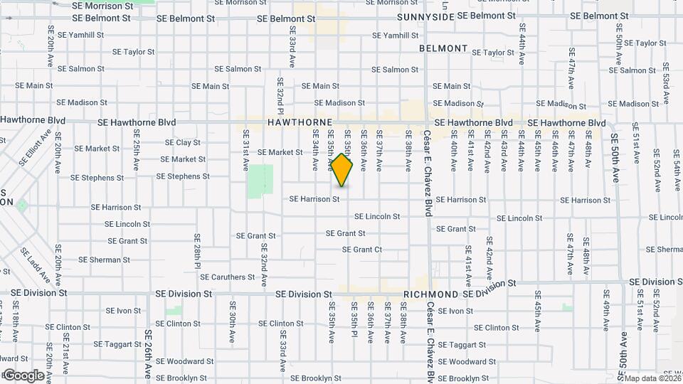 1927 SE 35th Pl Map and Location Details
