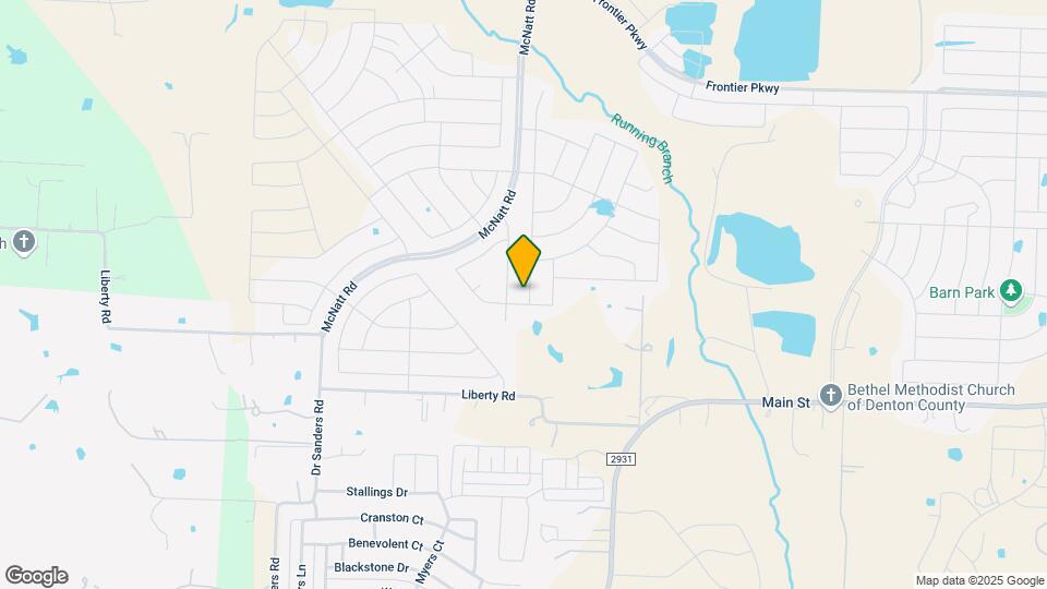 2907 Brady Starr Dr Map and Location Details