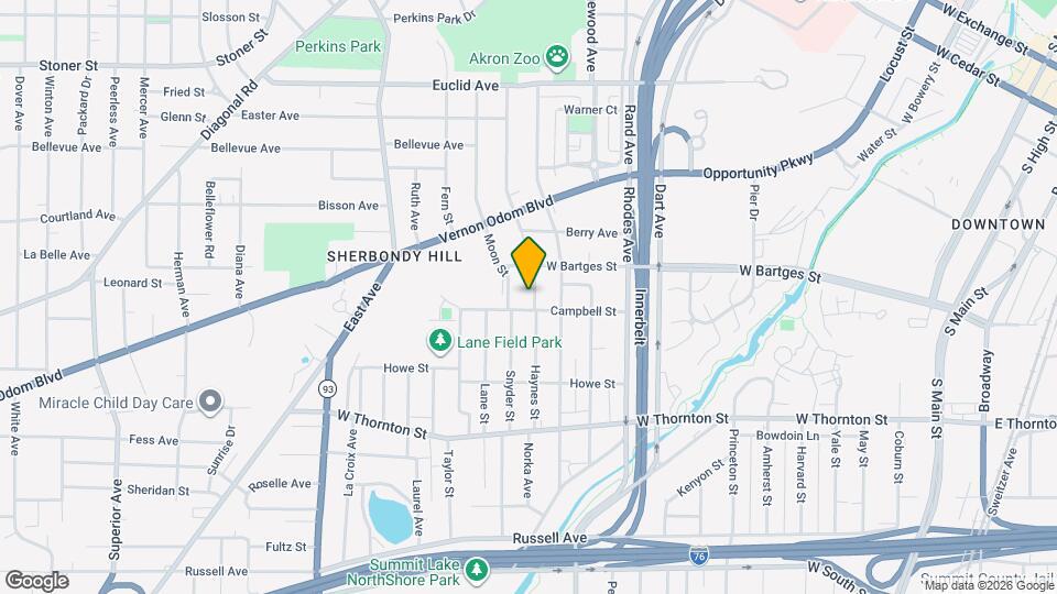 898 Haynes St Mapa y Detalles de la Ubicación