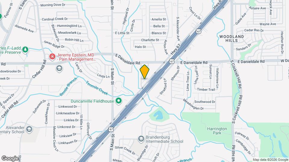 1620 Horizon St Map and Location Details